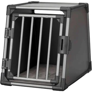 Trixie Transportbox Aluminium M 55x61x74cm graphit