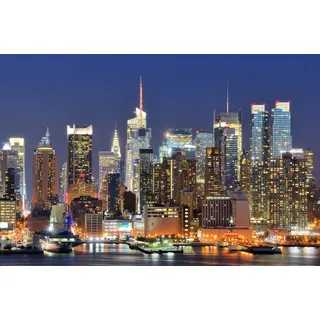 Papermoon "Manhattan Skyline", bunt,