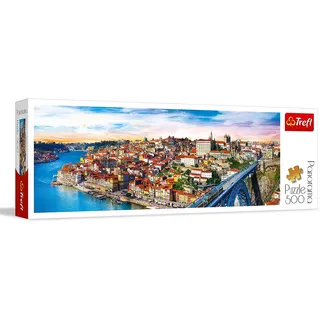 Trefl Trefl, Puzzle, Porto, Portugal, 500 Teile, Panorama, Premium Quality, für Erwachsene und Kinder ab 10 Jahren
