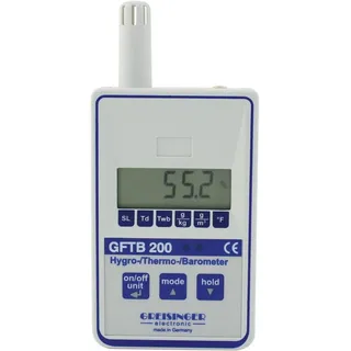 Greisinger GFTB 200 Luftfeuchtemessgerät (Hygrometer) 0 % rF 100 % rF Taupunkt-/Schimmelwarnanzeige