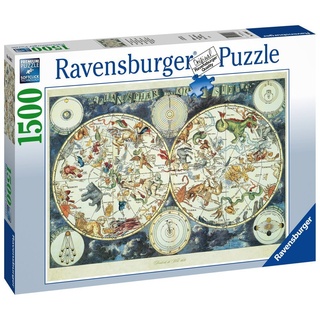 Ravensburger Weltkarte mit fantastischen Tierwesen 16003