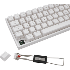 Bild von IGK-5500-WT, Gaming Tastatur, Mechanisch, Outemu Red, kabelgebunden, Weiß