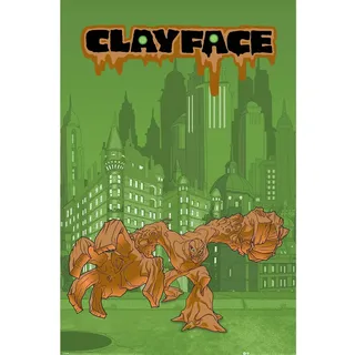 Pyramid International CLAYFACE Maxi-Poster – Green City Design gedruckt auf Qualitätspapier – 90 cm x 60 cm – Einheitsgröße