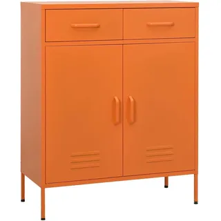vidaXL Lagerschrank 80 x 101,5 x 35 cm Orange