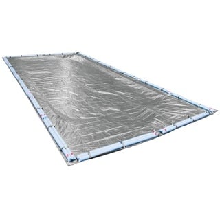 Pool Mate 551632R Winter-Poolabdeckung, strapazierfähig, Silber, 4,8 x 9,8 m Inground Pools