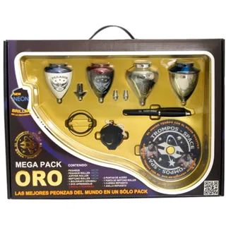 Xtreme Mega Pack ORO Neon Kreisel Koffer Neon Gold (Space 00800041)
