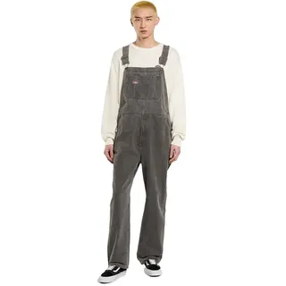 Dickies Classic Denim Latzhose - Grey Wash Tinted - S