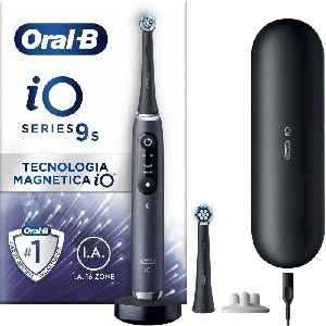 Oral-B iO Series 9s elektrische Zahnbürste + 2 Aufsteckbürsten um 174,95 € statt 260,02 €