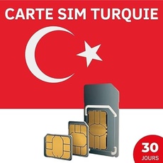 Internet Prepaid SIM-Karte für die Türkei, 30 Tage Gültigkeit