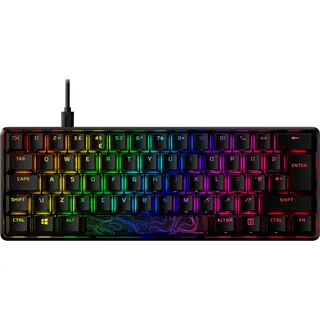 HyperX Alloy Origins 60 DE layout, Gaming Tastatur - Schwarz