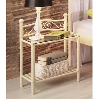 Home Affaire Nachtschrank HOME AFFAIRE 43 x 31 x 63 cm Beige