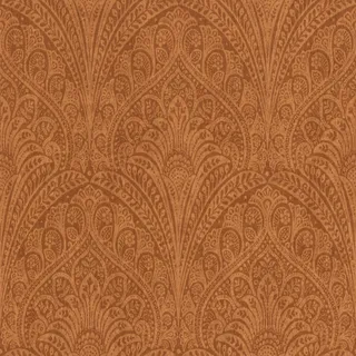 Rasch Textil Rasch Vliestapete Orange Metallic Ornamente Floral Indisch 746341