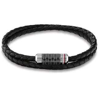 Tommy Hilfiger armband für Herren aus Leder Schwarz - 2790327