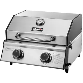 TAINO Platinum Compact Tischgrill Edelstahl