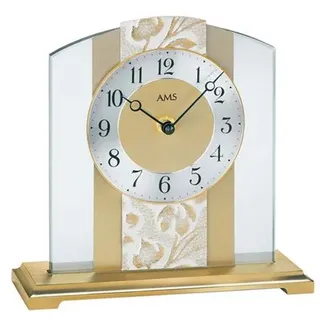 AMS Moderne Tischuhr mit Quartzwerk, batteriebetrieben - Modern Style 1123