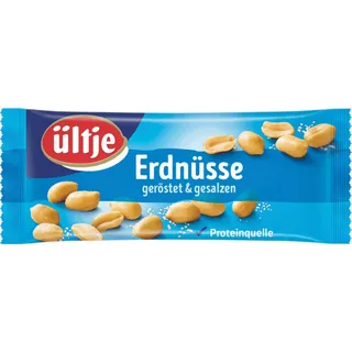 Ültje Erdnüsse gesalzen eine leckere und feine Proteinquelle 20x50g