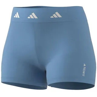 Adidas Techfit Short Tigh, Damen Strumpfhosen (1/4), semi Blue Burst,