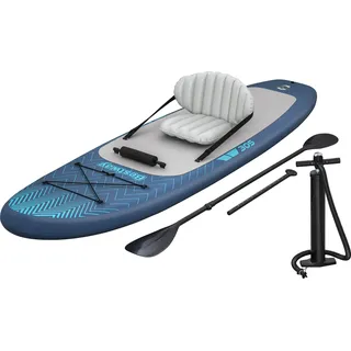 Bestway® Hydro Force® SUP Allround Board-Set WildwaveTM mit Sitz 305 x 84 x 15 cm - Blau