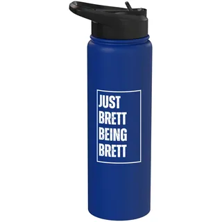 Just Brett Being Brett - Lustiger Vorname Witz Geburtstag Stainless Steel Insulated Water Bottle