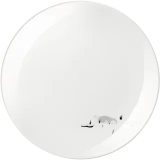 ASA snow tracks Dessertteller, north pole D. 20,5 cm, H. 2,2 cm