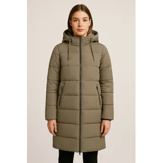 Only Steppmantel »ONLMANNY LONG PUFFER COAT OTW ZL«, grau