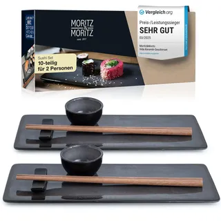 Moritz & Moritz VIDA 10-tlg. Sushi Geschirr Set für 2 Personen