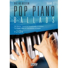 Bild Pop Piano Ballads 3 mit 2 Playback-CDs