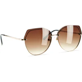 Sonnenbrille LASCANA, Damen, braun, Sonnenbrillen Sonnenbrille, Trendy Sonnenbrille mit UV Schutz, Damenbrille, Topseller