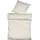 Provence unifarben Beige 200 x 200 cm + 2 x 80 x 80 cm