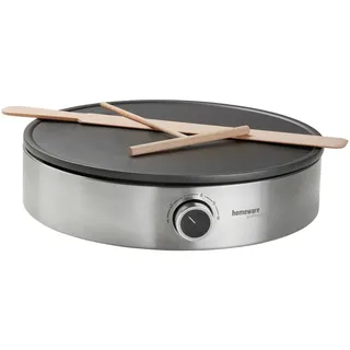 Homeware Profession. Crepesgerät , Naturfarben, Schwarz, Edelstahlfarben , Holz, Metall, Kunststoff , Buche , vollmassiv , 9 cm , RoHS, Lfgb, Ce , Küchengeräte, Sonstige Küchengeräte