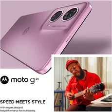 Bild von Moto G24 8 GB RAM 128 GB pink lavender