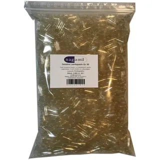 2.000 Gelatine Leerkapseln transparent Gr. "00"