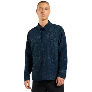 Odlo Transition Insulated Langarmhemd Dunkelblau L