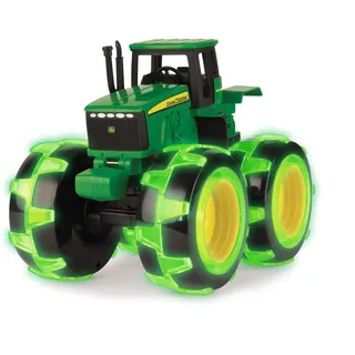 TOMY John Deere Monster Treads Traktor mit Leichtlaufrädern (1546434) - Green - One Size