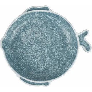 Villa d'Este Home Tivoli Keramik Teller flach Ø 20 cm coastal türkis Paros