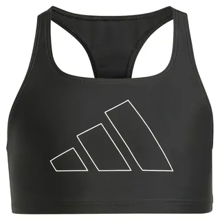 adidas Performance Big Bars Kids Bikini Black / White 116    