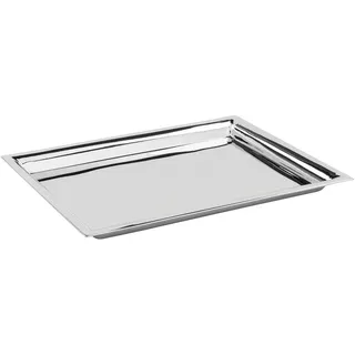 Fink Tablett »NAGANO«, Serviertablett silber 34x24 cm