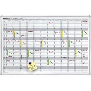 Franken JetKalender® 703 Jahresplaner, Monatseinteilung 90,0 x 60,0 cm