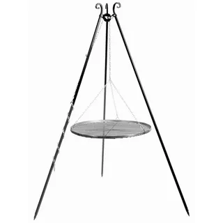 Schwenkgrill 180 cm inkl. Grillrost Ø 80 cm Rohstahl