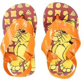 Disney König der Löwen Simba Kinder Baby Flip Flops mit Halteriemchen – Braun / 20