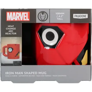 Paladone Iron Man Arc Reactor 3D Becher 0,5 l Mehrfarbig