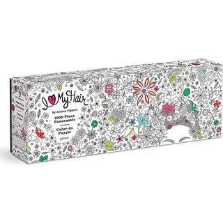 GALISON Ausmal-Panoramapuzzle Andrea Pippins: Blumen im Haar 1000 Teile