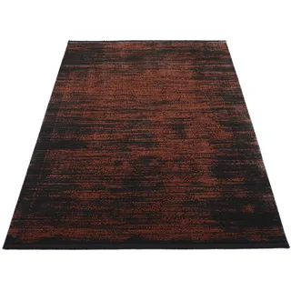 OCI DIE TEPPICHMARKE Teppich OCI DIE TEPPICHMARKE "BRILLIANT Art Deco", rosa (kupfer), B:136cm H:8mm L:200cm, Polyester, Teppiche, Teppich, Wohnzimmer, 3D Hochtief-Optik