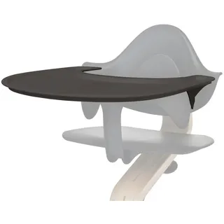 Stokke Stokke Nomi Ess-Spielbrett , Anthrazit , Kunststoff , 44.3x44.3 cm , Babymöbel & Kindermöbel, Babyzimmer, Hochstühle