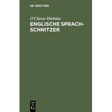 Englische Sprach-Schnitzer