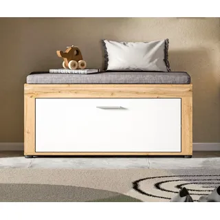 OTTO home Sitzbank AOSTA Braun 100 x 44 x 35 cm