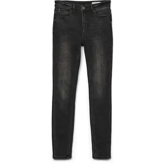 Vero Moda Flash Skinny Petite Jeans - Black Denim - M - 28