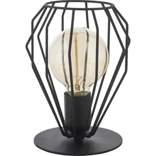 Design Tischlampe Metall Schirm H: 22cm Moderne Wohnzimmer Schlafzimmer Leuchte