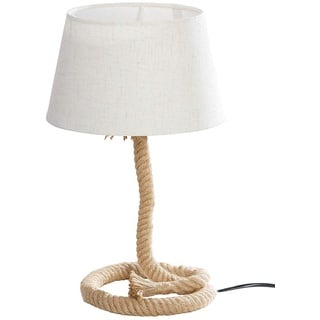 GILDE Tisch Lampe - Beach Deko - Strand Deko - maritimes Flair H 40 cm