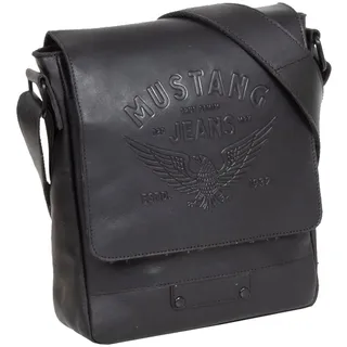 Mustang Umhängetasche »Valencia« mit Reißverschluss-Rückfach, schwarz
